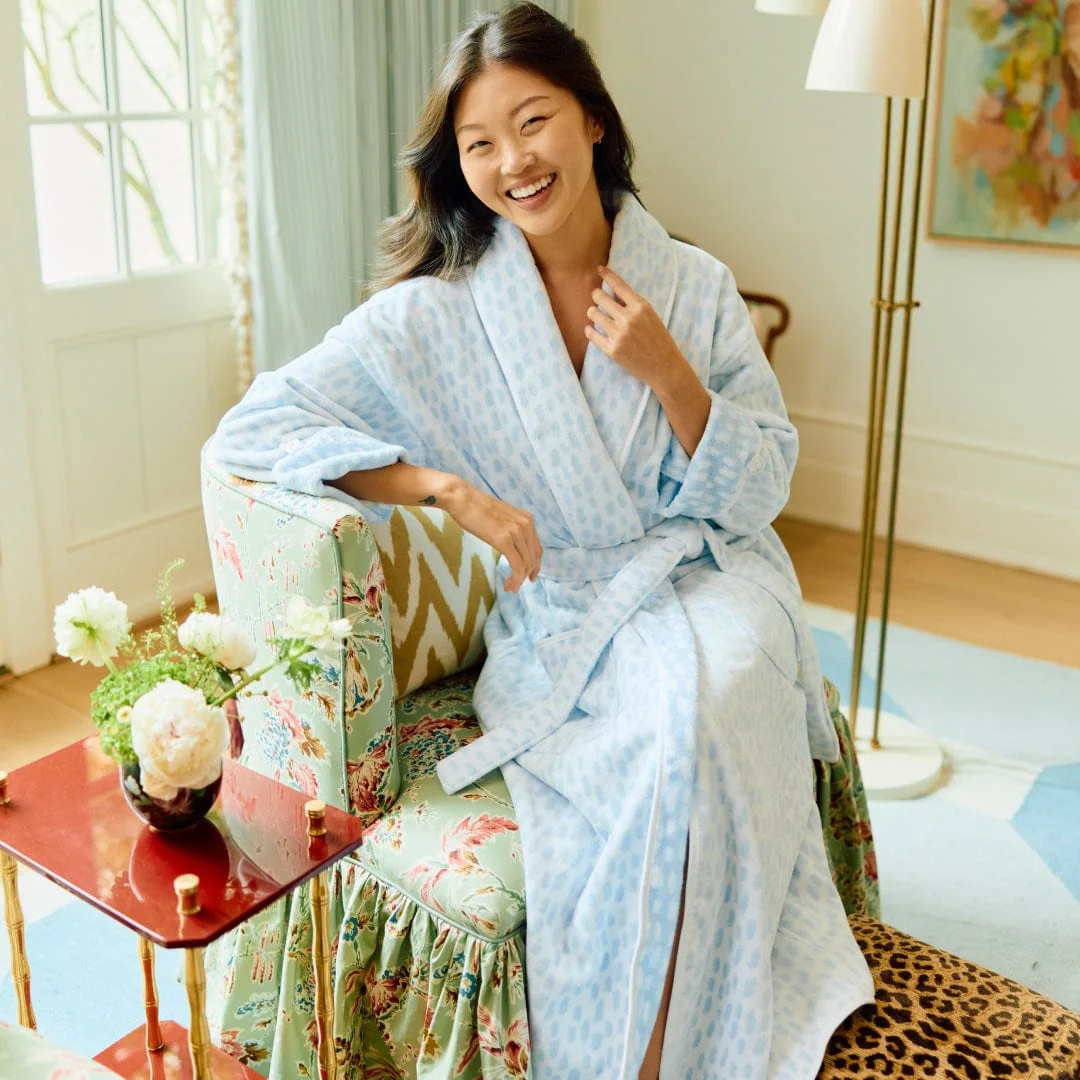 Women’s Personalized Long Plush Luxury Robe | Weezie Towels | Weezie Towels