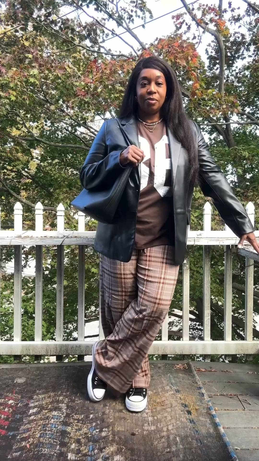 Fall OOTD:
Blazer is Zara (old)
Tee is H&M (sold out)
Pants are a Large


#LTKStyleTip #LTKPetite #LTKMidsize
