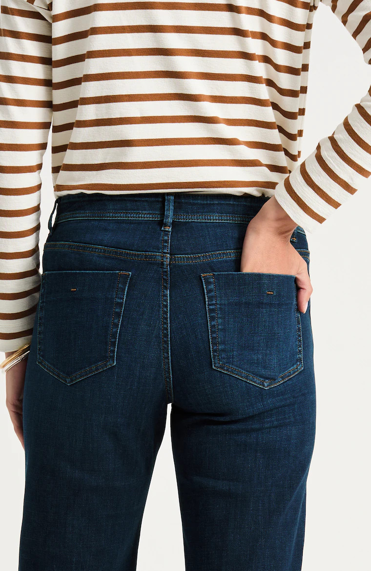 Authentic Fit Wide-Leg Jeans | J. Jill