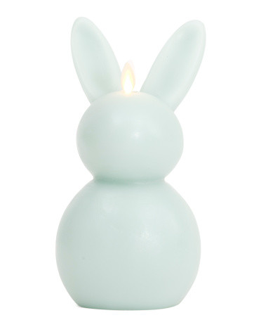 Led Moving Flame Bunny Figural Candle | TJ Maxx