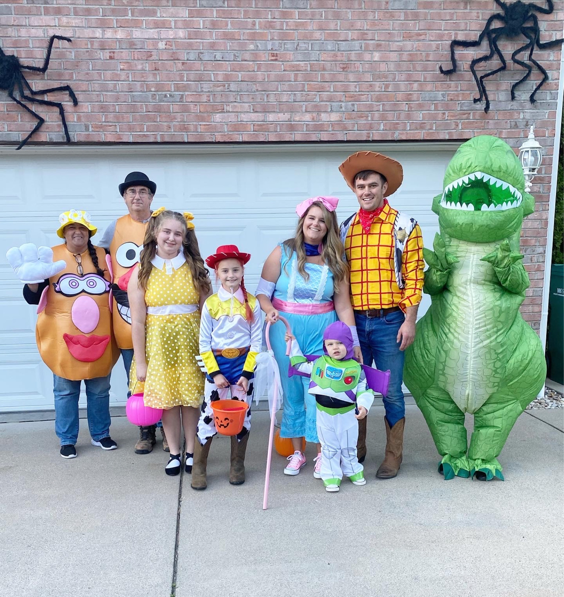 Toy Story Family Halloween Costumes | Buzz Lightyear | Woody | Bo Peep | Jessie | Gabby | Mr & Mrs Potato Head | Rex Inflatable Dinosaur Costume | Adult | Kids | Girls | Boys | Boy | Girl Costumes

#LTKfamily #LTKkids #LTKHalloween