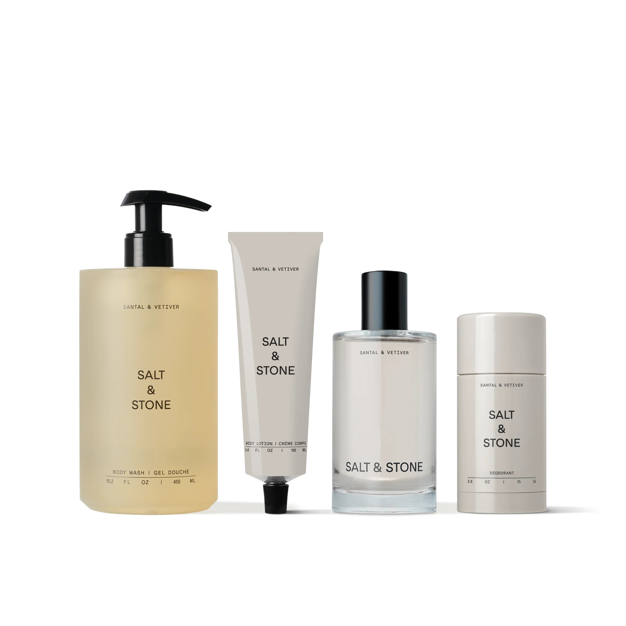 Body Care Ritual Set | Salt & Stone