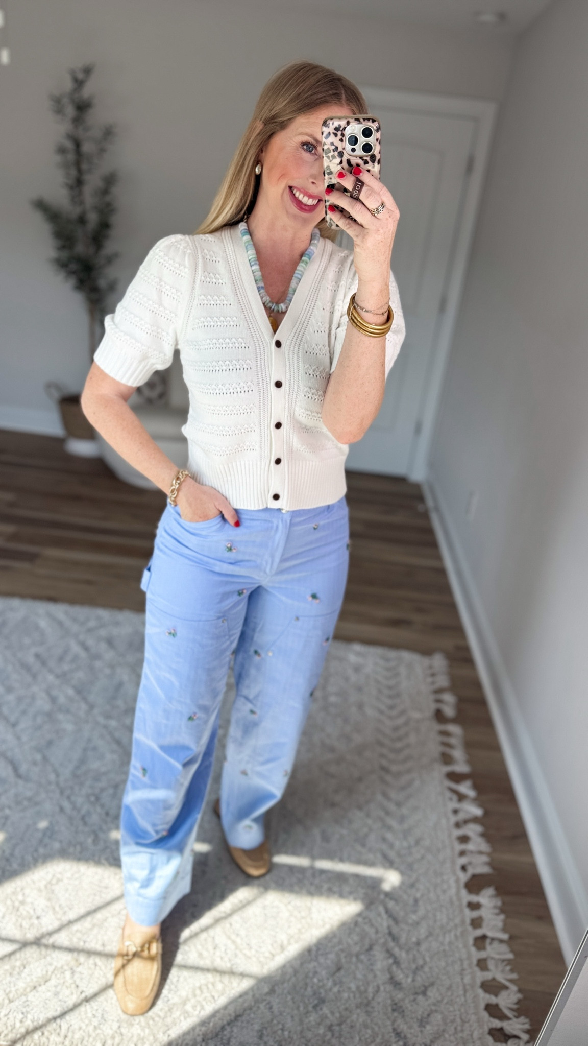 Daily try on, Walmart outfit, Walmart fashion, Walmart try on, embellished jeans

#LTKmomlife #LTKootd
