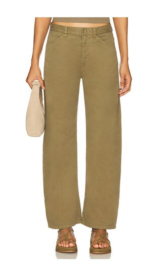 NILI LOTAN Tribeca Pant in Olive. - size 10 | Revolve Clothing (Global)
