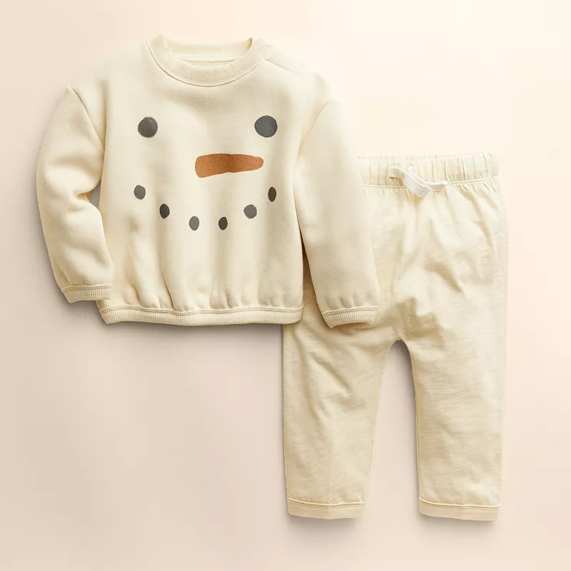 Baby Little Co. by Lauren Conrad Winter Sweatshirt & Pants Set | Kohl's