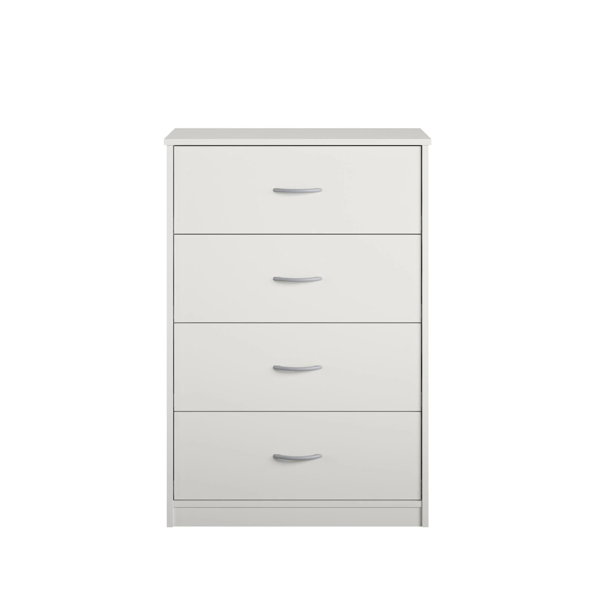Mainstays Classic 4 Drawer Dresser, White | Walmart (US)