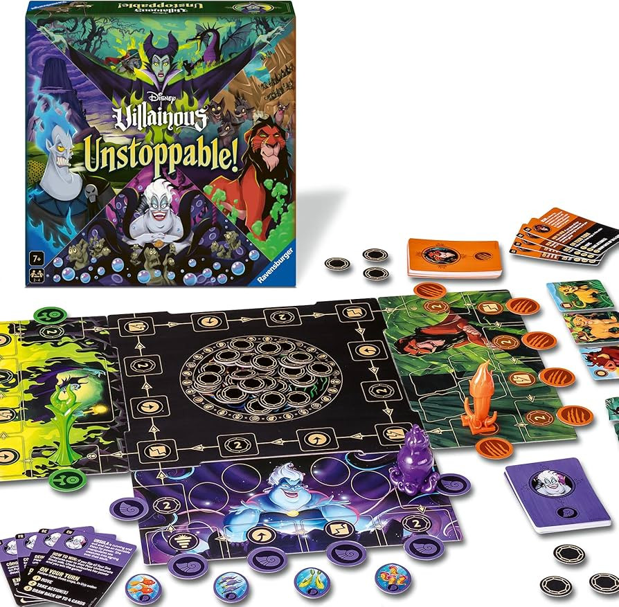 Ravensburger 24828 - Disney Villainous Unstoppable! - A Disney Villainous Family Game - Simple Bo... | Amazon (US)
