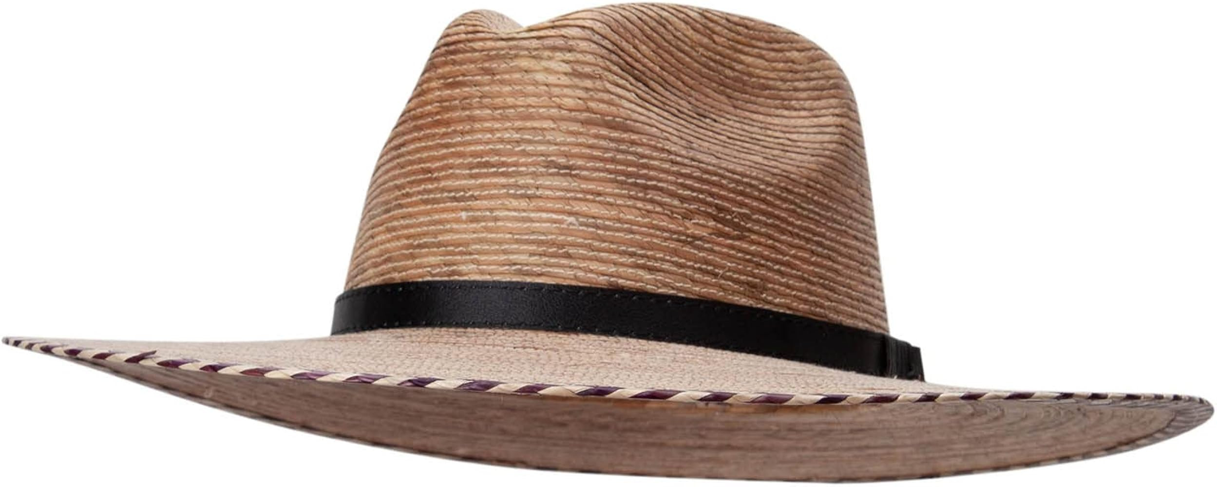 Jeanne Simmons Womens Palm Braided Fedora Hat | Amazon (US)