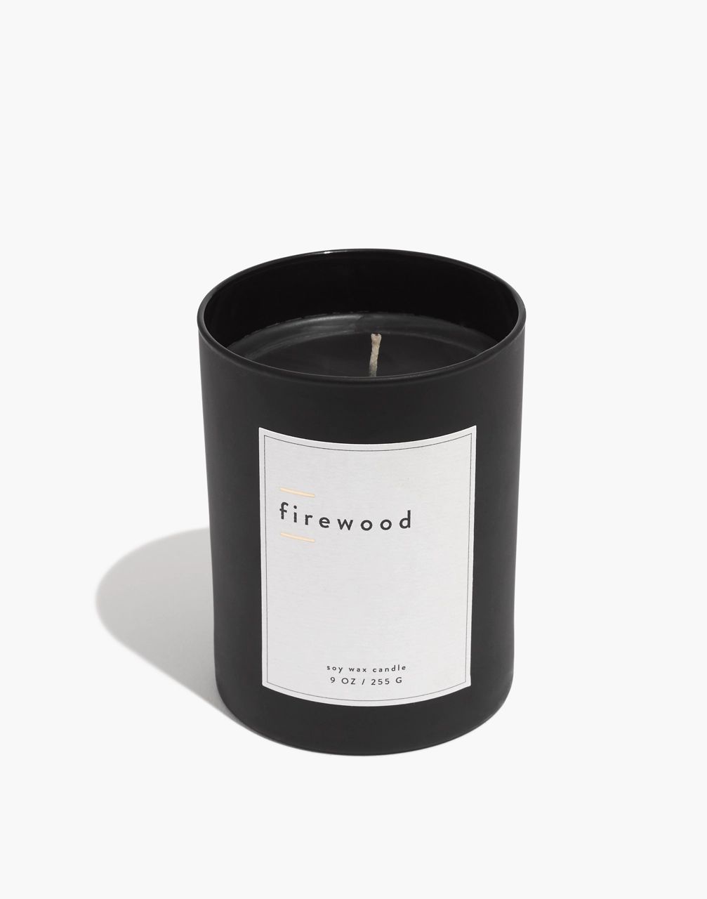 Large Matte Glass Candle | Madewell