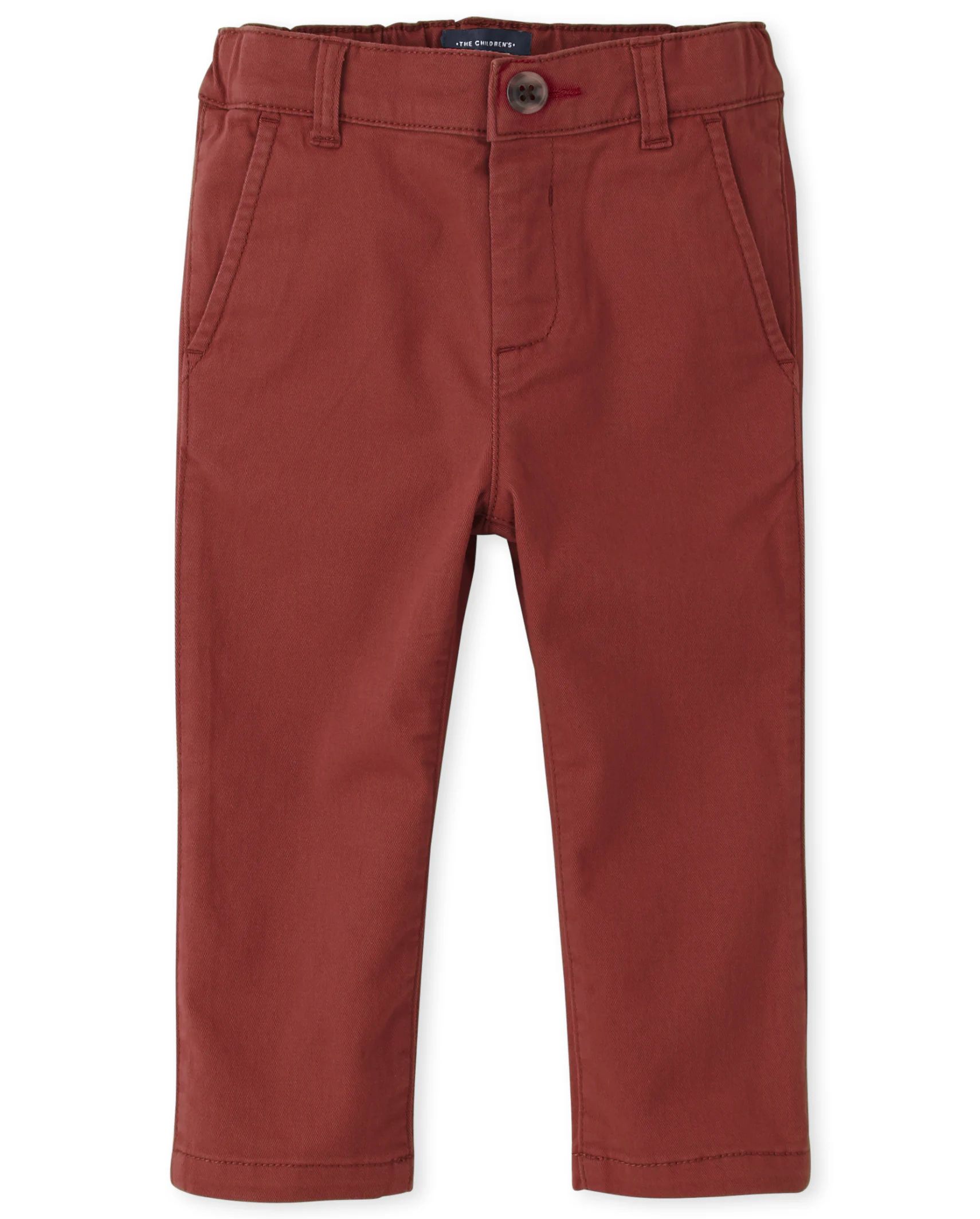 Baby And Toddler Boys Stretch Skinny Chino Pants - hamptonred | The Children's Place
