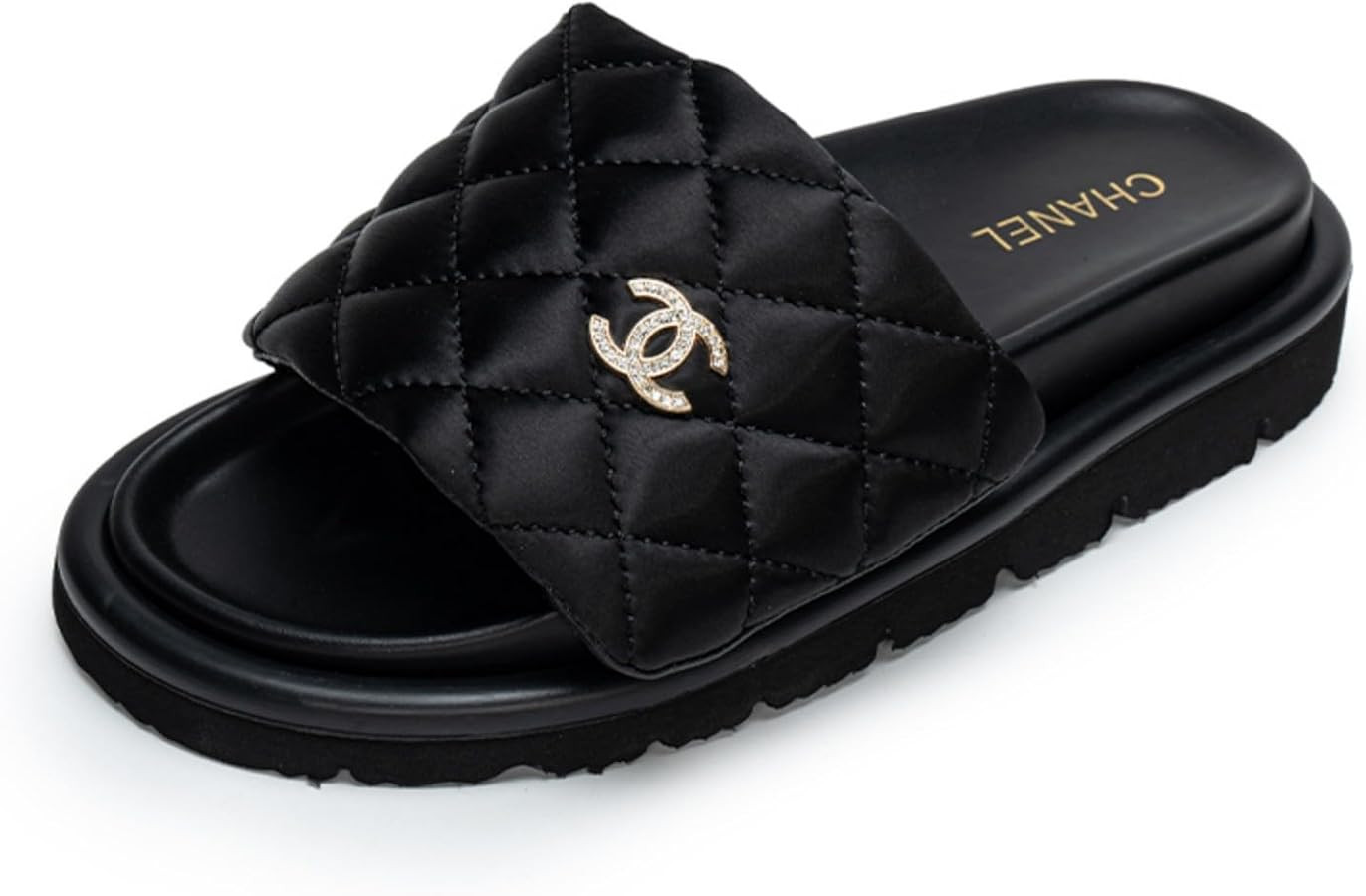 Women'S Leather Adjustable Ankle Strap Sandals - Open Toe Flat Sandals Summer Beach Wedding Guest... | Amazon (US)