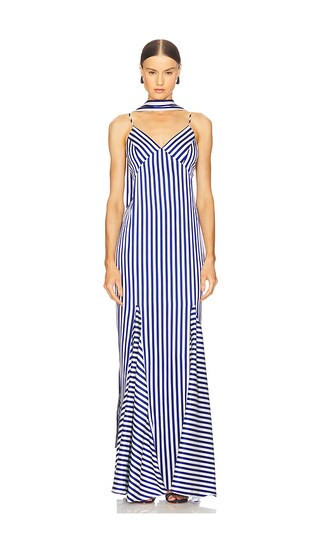 Katie May Tiki Gown in Royal. - size S | Revolve Clothing (Global)
