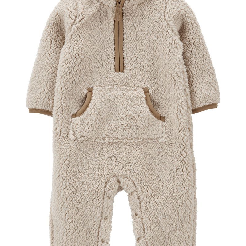 Baby Sherpa Jumpsuit | Carter's