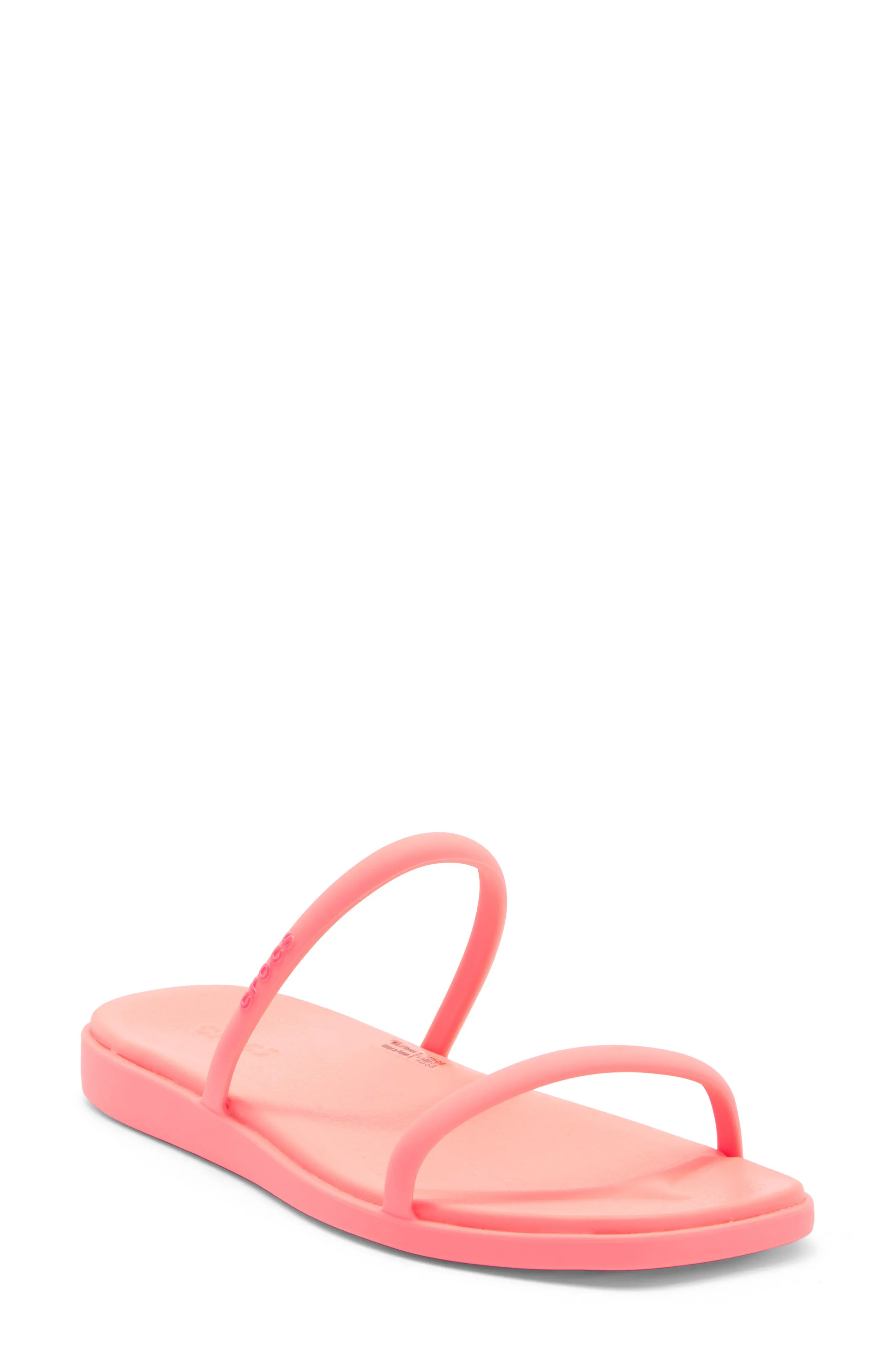 CROCS Miami Slide Sandal in Guava at Nordstrom Rack, Size 11 | Nordstrom Rack