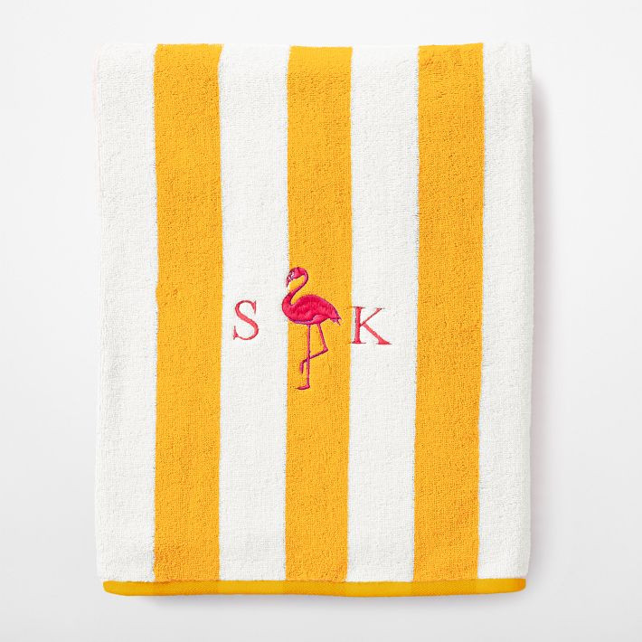 Cabana Stripe Beach Towel | Mark and Graham
