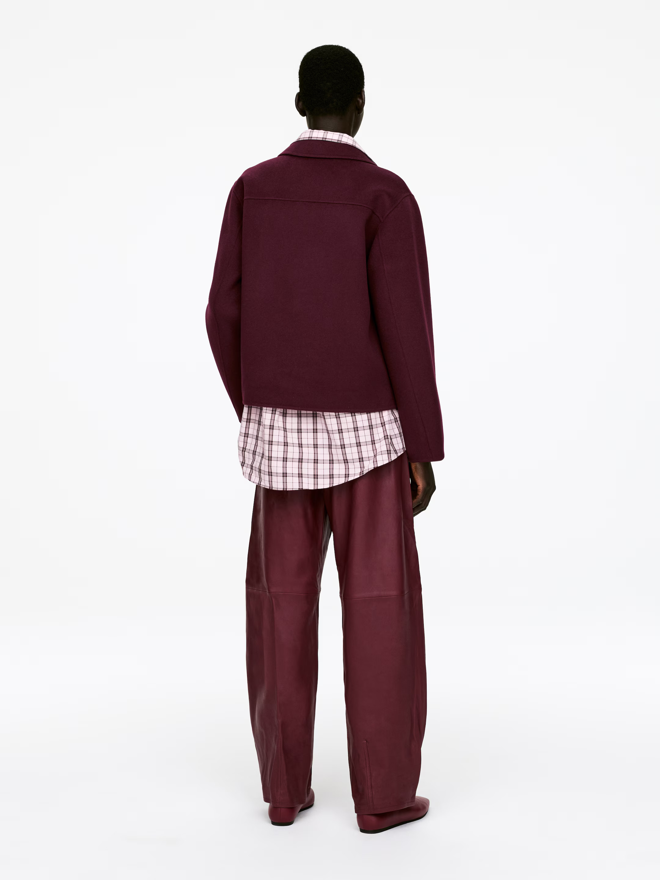 Double-Face Wool Overshirt | H&M (UK, MY, IN, SG, PH, TW, HK)