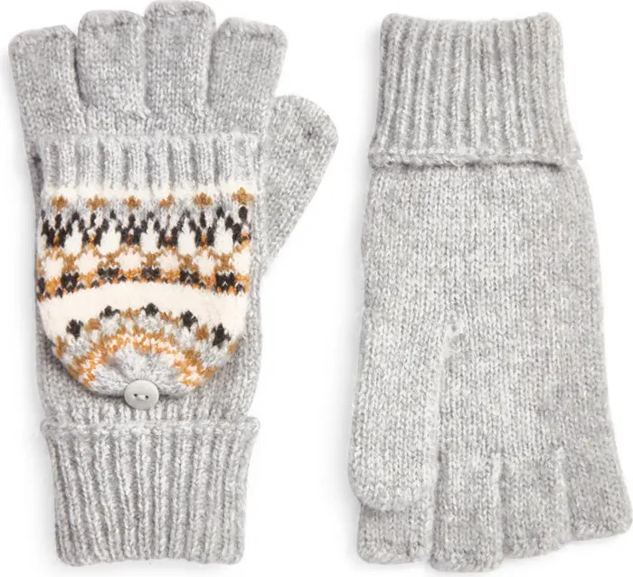 Fair Isle Convertible Gloves | Nordstrom