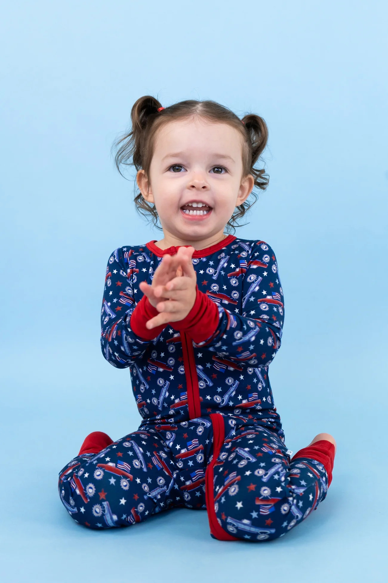 TRUCKING USA DREAM ROMPER | Dream Big Little Co.