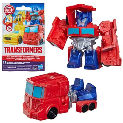 Transformers Tiny Turbo Changers Surprise Mini Action Figures Get 1 of 15 Collectible Characters | Target