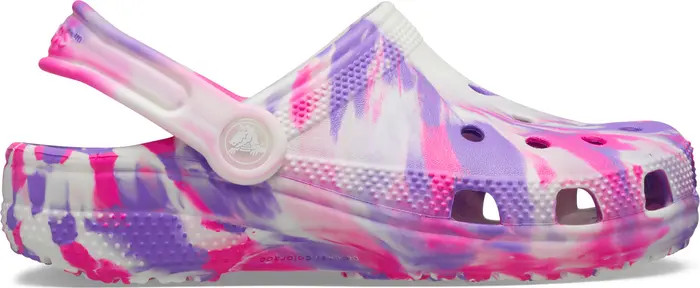 CROCS Kids' Classic Glow in the Dark Marble Clog | Nordstrom | Nordstrom