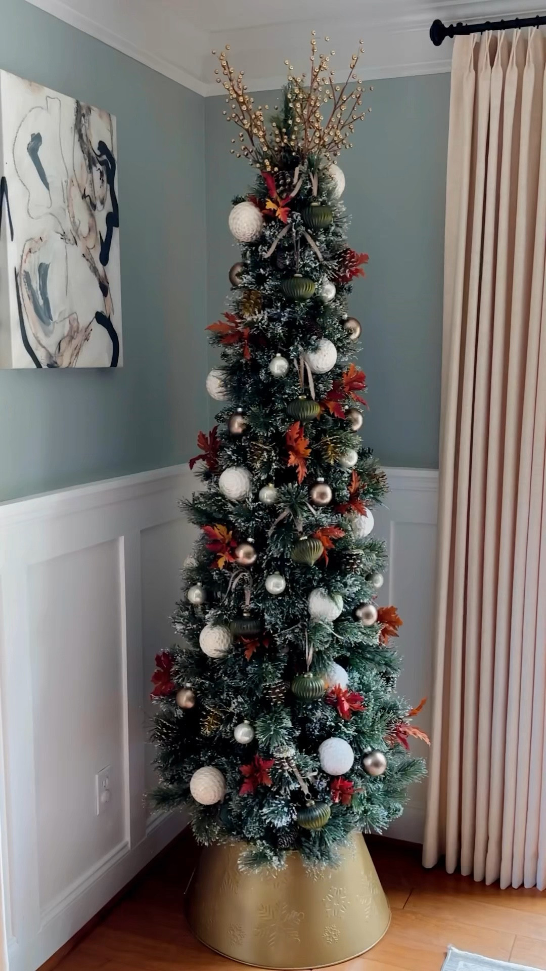 7 ft. Pre-Lit LED Sparkling Amelia … curated