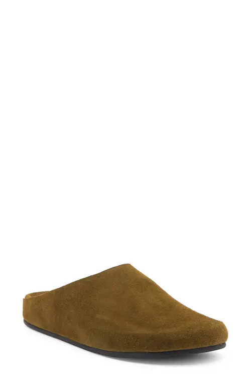 Jeffrey Campbell Content Suede Clog in Olive Suede at Nordstrom, Size 8.5 | Nordstrom