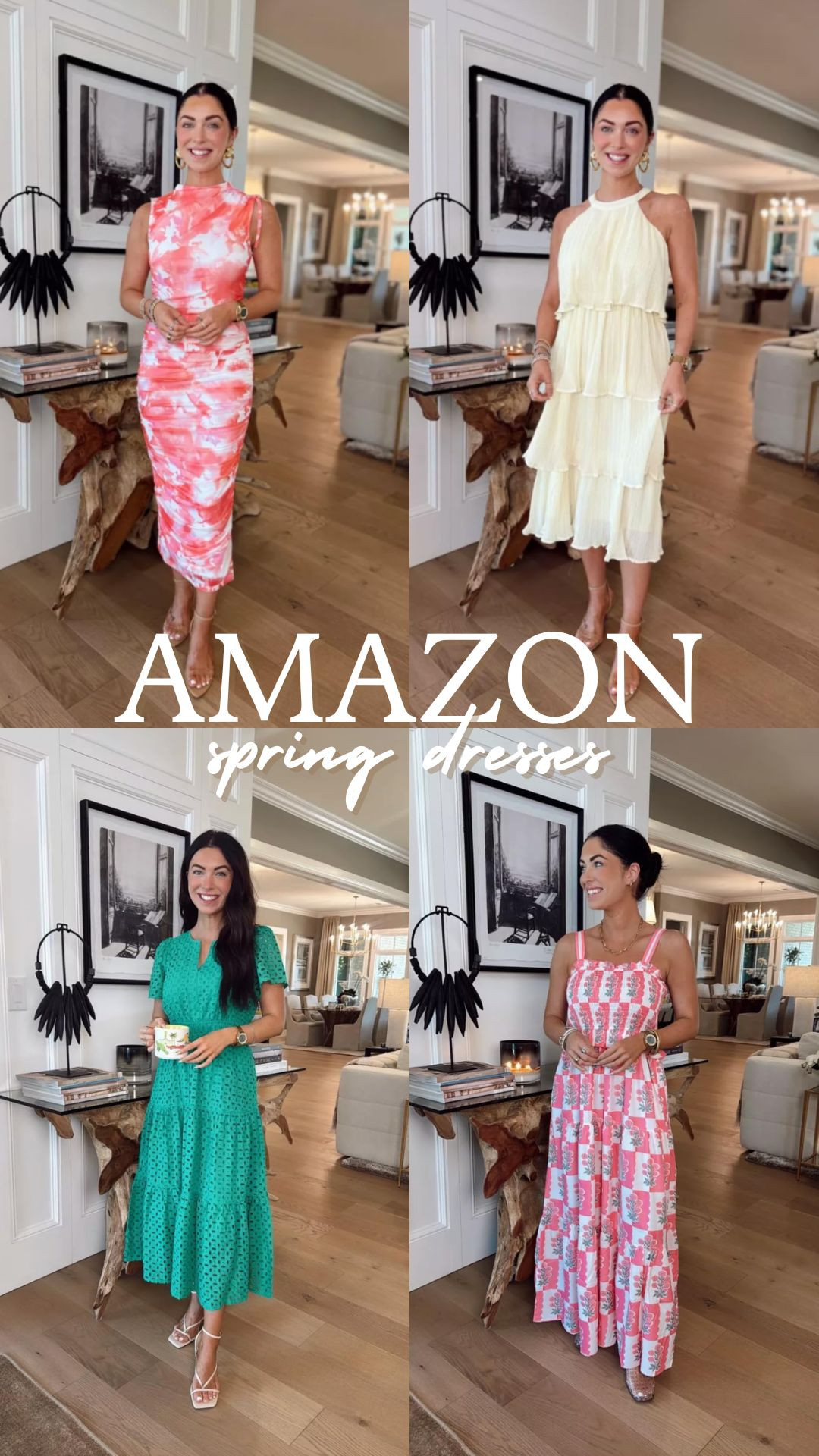 Spring Dresses from Amazon!! Wearing a small in all of these! 🤍

Easter dress, new arrivals, maxi dress, Katy roach

#LTKSeasonal #LTKPetite #LTKootd