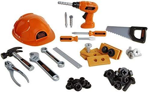 BLACK+DECKER Junior Kids Tool Set - Mega Tool Set with 42Piece Tools & Accessories! Role Play Too... | Amazon (US)