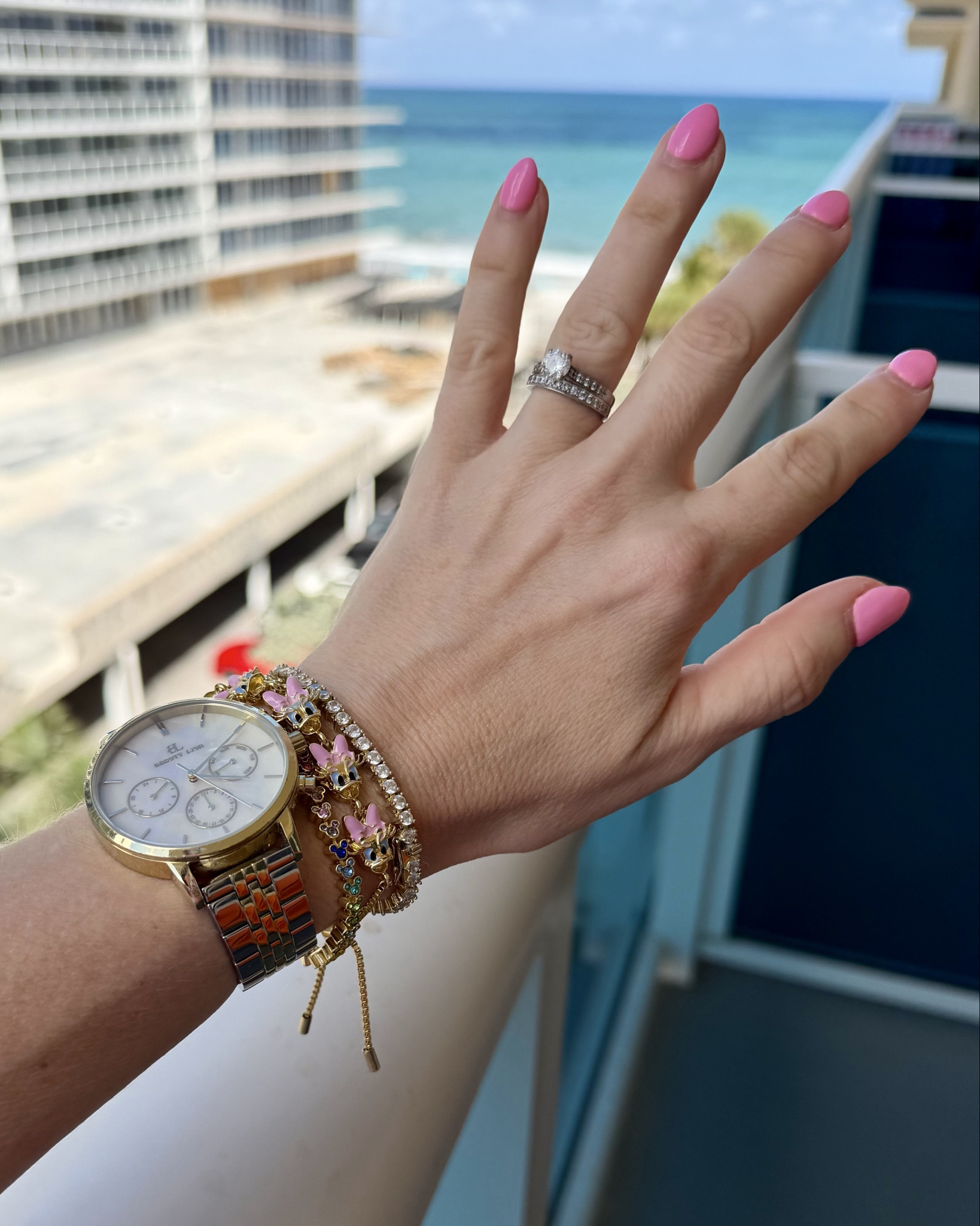 Pink & Green Lilly Look + Jewelry Stack 💖✨

💕 
A classic pink & green Lilly moment 💖🌿 this shift dress is one of my favorites for a polished but easy coastal look! Paired it with a fun jewelry stack featuring a two-tone watch, dainty tennis bracelet, and the cutest Disney-inspired pieces for a playful pop ✨🐭💕

Finished it off with a pink headband for that extra feminine touch 💕 Perfect for vacation, brunch, or a dressed-up daytime look by the water 🌊☀️

lilly pulitzer outfit, pink and green dress, preppy coastal style, jewelry stack, gold watch outfit, disney jewelry, feminine summer outfit, palm beach style, vacation outfit ideas

#LTKOver40 #LTKTravel #LTKmomlife

#LTKOver40 #LTKmomlife #LTKTravel