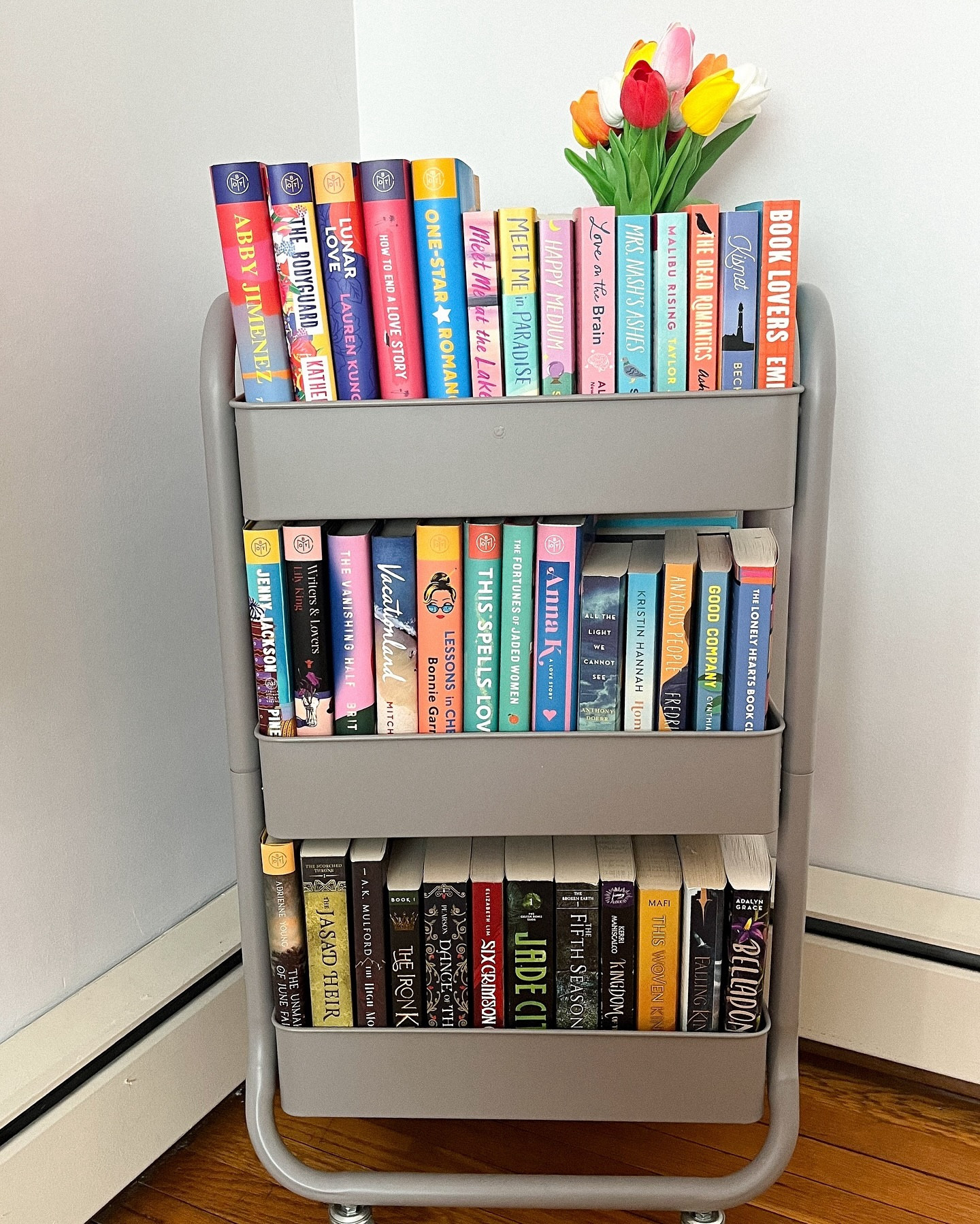 lil tbr cart tour!!! 💐📚🎀📖💭
 #bookcart #bookish

#LTKHome