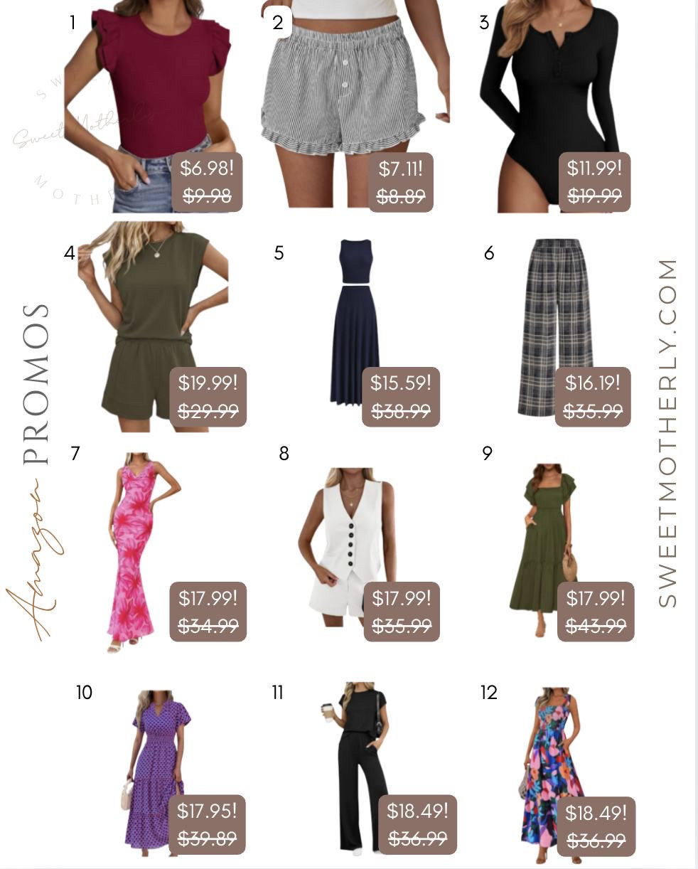 Amazon fashion deals

Lightweight jackets and layers
Floral dresses and skirts
Neutral knit tops
Wide-leg pants and denim
Spring sweaters and cardigans
White sneakers and loafers
Woven handbags and totes
Pastel color outfits
Casual everyday spring looks

#LTKSaleAlert #LTKootd #LTKSeasonal
