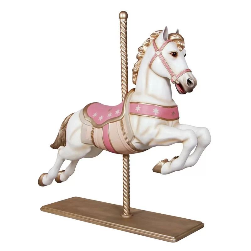 Spirit the Full Sized Carousel Horse Statue | Wayfair North America