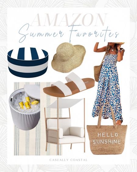 Summer Favorites from Amazon! ☀️
-
Summer dress, Amazon dress, Amazon summer dress, Amazon rugs, coastal rug, dash & Albert rugs, living room rugs, striped rugs, Amazon summer hat, Amazon beach hat, Amazon outdoor chair, patio furniture, Amazon outdoor furniture, outdoor furniture, affordable home decor, coastal decor, coastal style, coastal home, summer home decor, Amazon beach bag, Amazon sandals, sandals, 4x6 accent rug, striped rug, inflatable stool ottoman, outdoor stool, outdoor ottoman, oversized patio chair, Amazon patio chair, outdoor cooler, outdoor side table, jute cooler tote, straw hat, floppy braided sun hat, cushionaire slide sandals, white sandals, maxi dress 

#LTKFindsUnder50 #LTKHome #LTKFindsUnder100