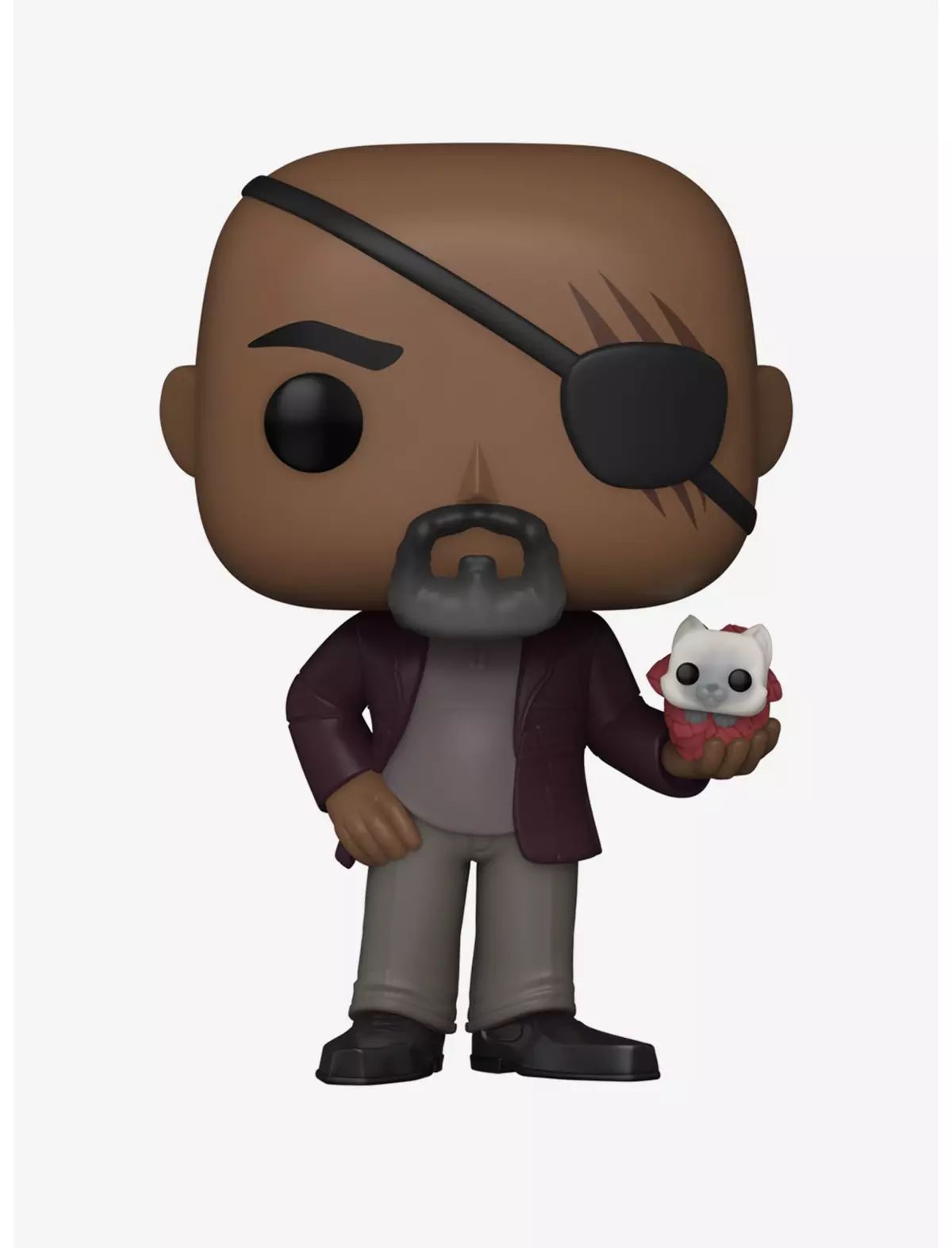 Funko Pop! Marvel The Marvels Nick Fury Vinyl Bobble-Head | BoxLunch