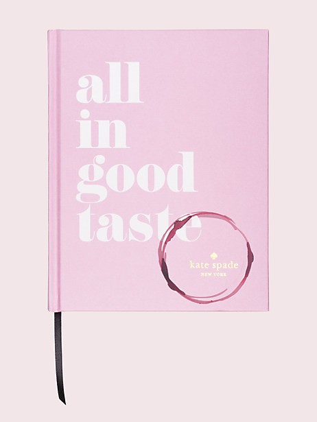 Kate Spade All In Good Taste Book, Pink | Kate Spade (US)