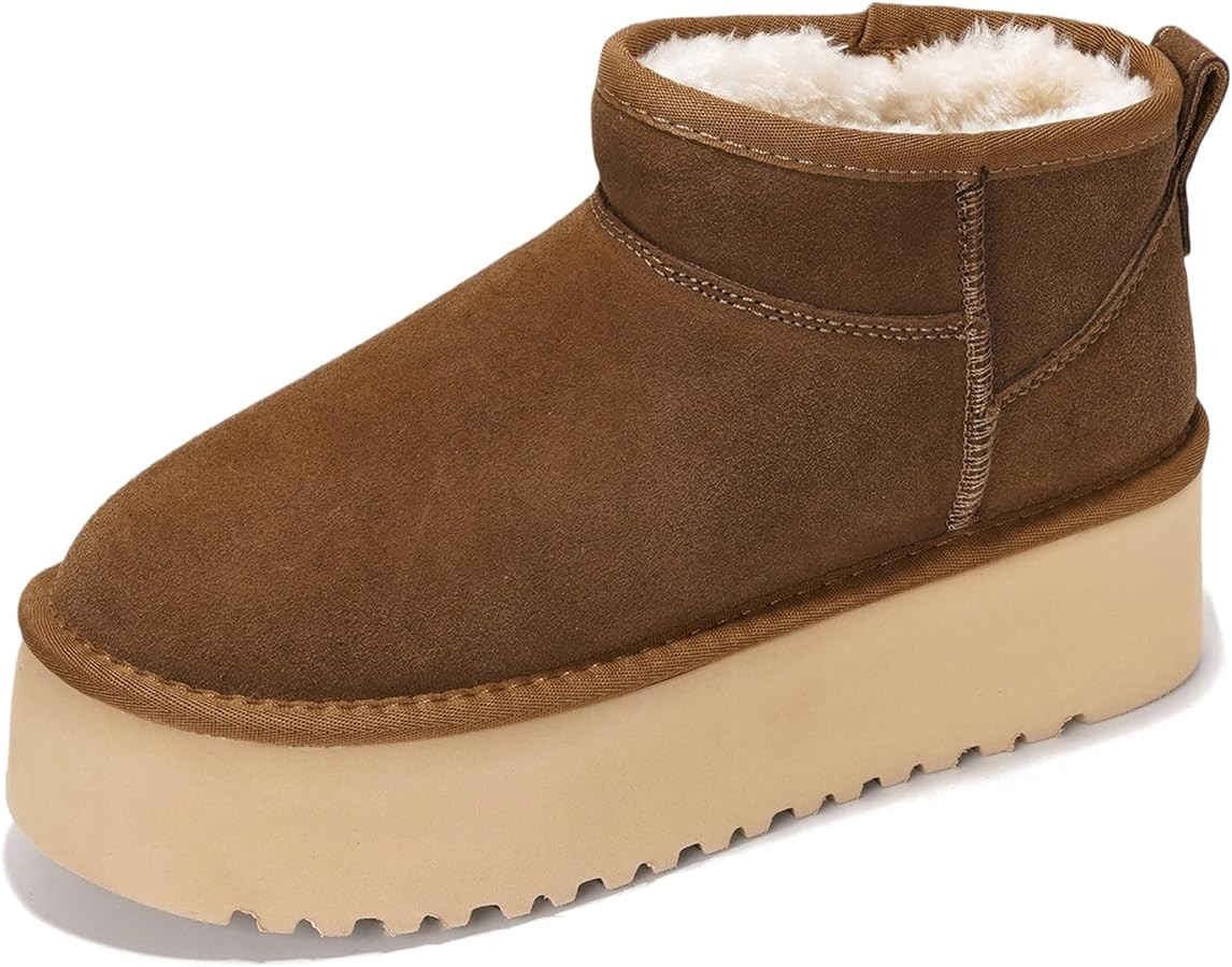 Project Cloud 100% Genuine Leather Ankle Boots for Women - Anti-Slip Memory Foam Insole Womens Bo... | Amazon (US)