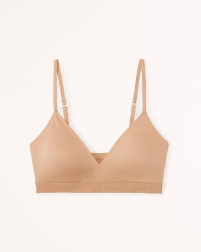 Women's Next to Naked V-Neck Bralette | Women's Intimates & Sleepwear | Abercrombie.com | Abercrombie & Fitch (US)