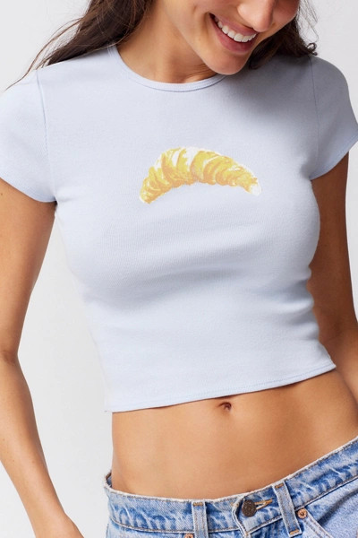 UO Croissant Perfect Baby Tee | Urban Outfitters (US and RoW)