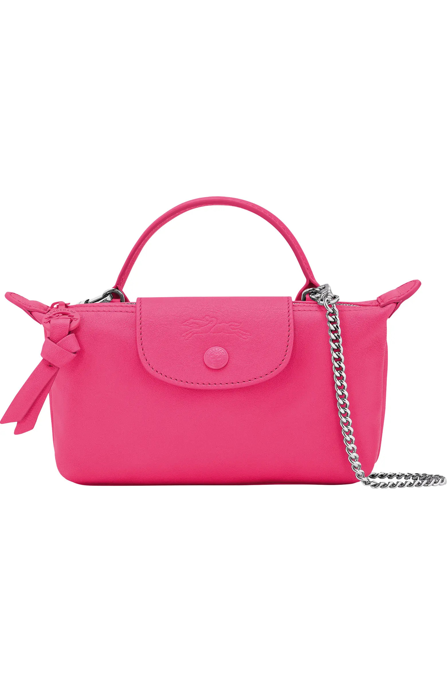 Le Pliage Pink Leather Cosmetics Case | Nordstrom