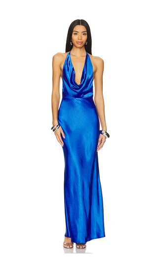 x REVOLVE Posey Maxi Dress in Royal | Revolve Clothing (Global)