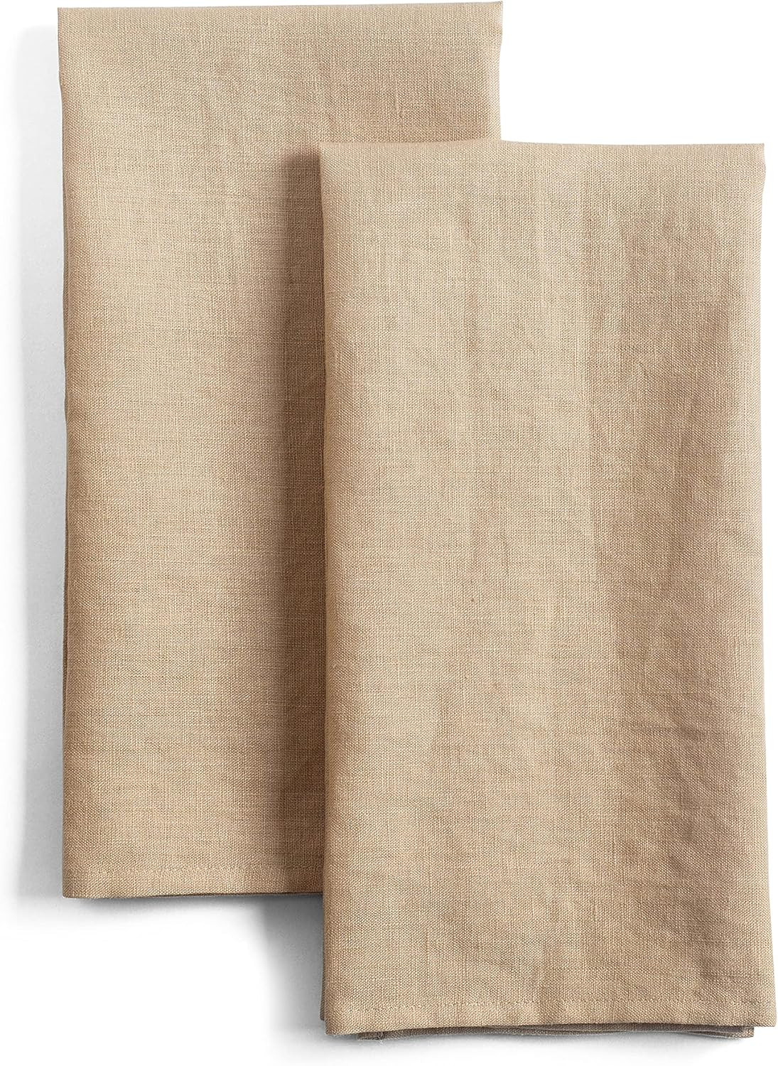 LK PureLife 100% Pure Flax Linen Kitchen Towels-20x27 Inch-Stonewashed Flax Linen-Extra Soft Quick D | Amazon (US)