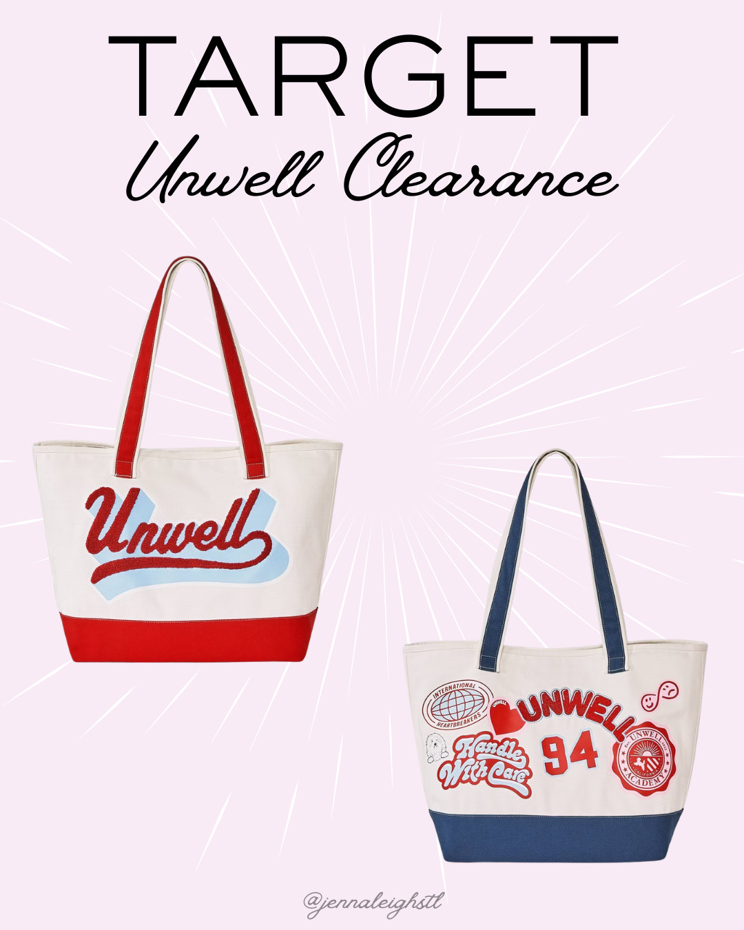 Target deal alert 🛍️ Unwell Handle Tote Bags just dropped in price. 

 #LTKSaleAlert #LTKMidsize #LTKTravel