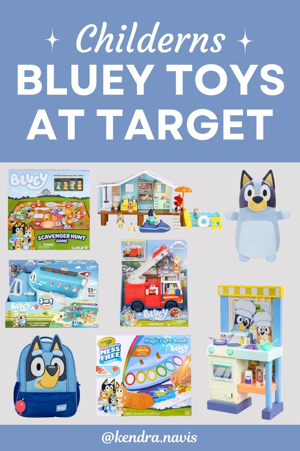 Children’s Bluey Toys at Target

Bluey & Bingo toys, target bluey finds, kids gift ideas, toddler toys, preschool toys, bluey playsets, holiday gift guide, christmas gifts for kids, bluey backpack, bluey kitchen set, bluey scavenger hunt, bluey fire truck, bluey airplane toy, kids christmas ideas, toddler christmas gifts, trending kids toys, affordable kids gifts, target toy finds, bluey merch, gift ideas for toddlers, kids playtime essentials, bluey favorites, mom finds, holiday shopping

#LTKGiftGuide #LTKBaby #LTKKids