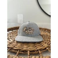 Personalized Toddler Snapback Custom Name Leatherette Patch Kids Hat | Etsy (US)