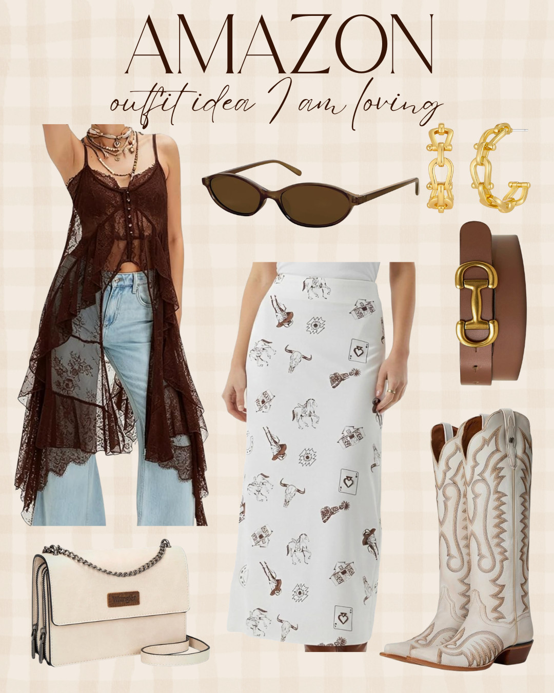 I have this western satin skirt and it is a favorite in my wardrobe! It is giving ella vibes! 

 #LTKgrwm #LTKootd #LTKSeasonal