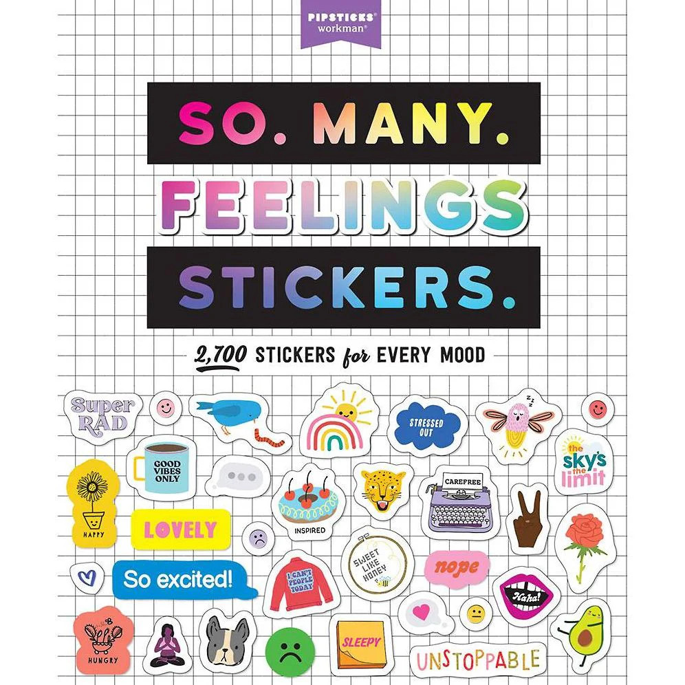 So. Many. Feelings Stickers.: 2,700 Stickers for Every Mood | Paper Source