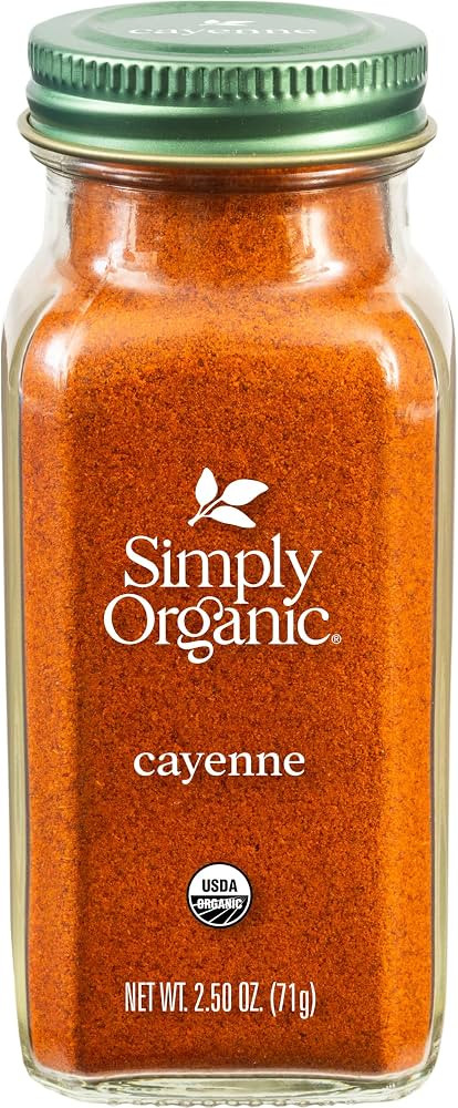 Simply Organic Cayenne Pepper, 2.89 Ounce | Amazon (US)
