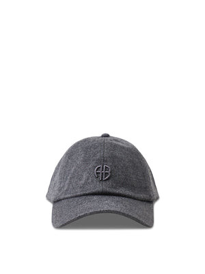 Wool Blend Jeremy Baseball Cap - Grey | Fenwick UK