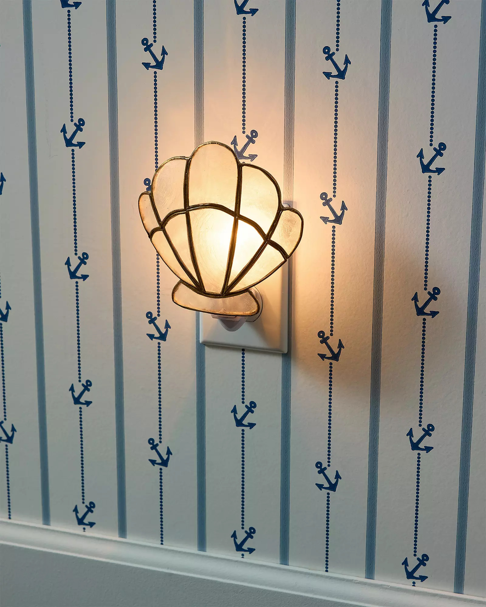 Capiz Shell Nightlight | Serena and Lily
