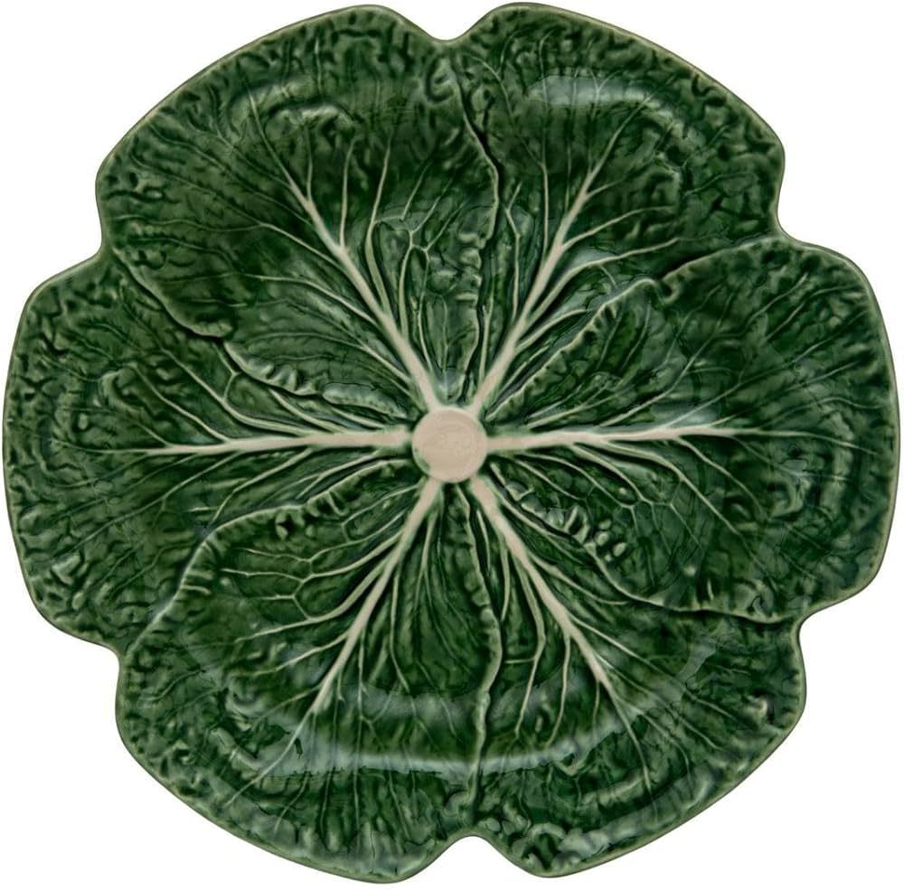 Bordallo Pinheiro Cabbage Green Charger Plate, Set of 2 | Amazon (US)